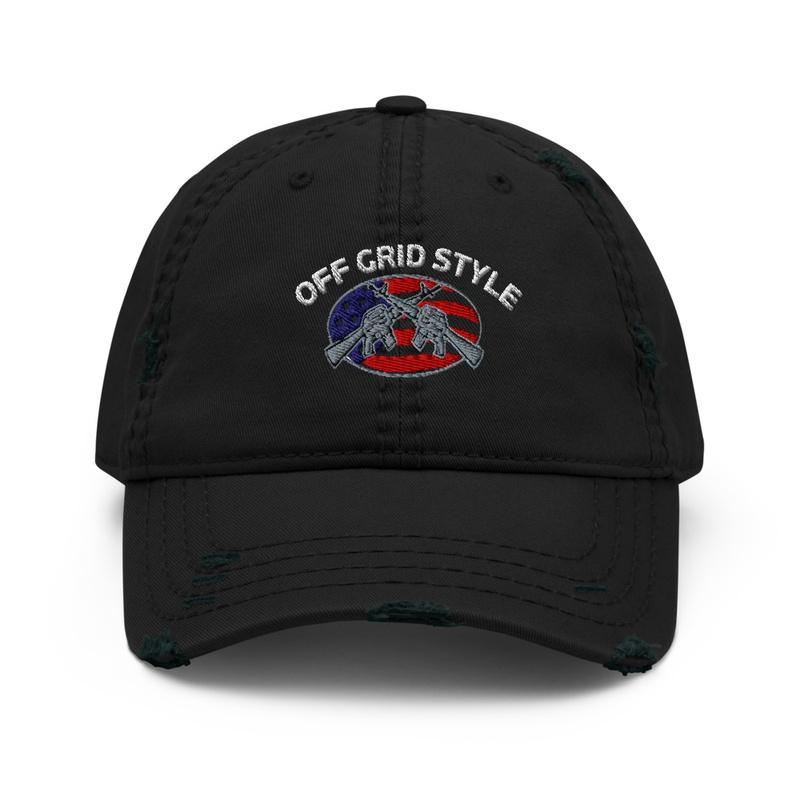 Off Grid Style AR flag hat